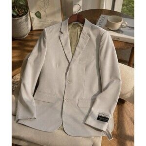 Blazer Bocaccio Modern Fit para Niño Talla L (12-14 años) Beige / Crema